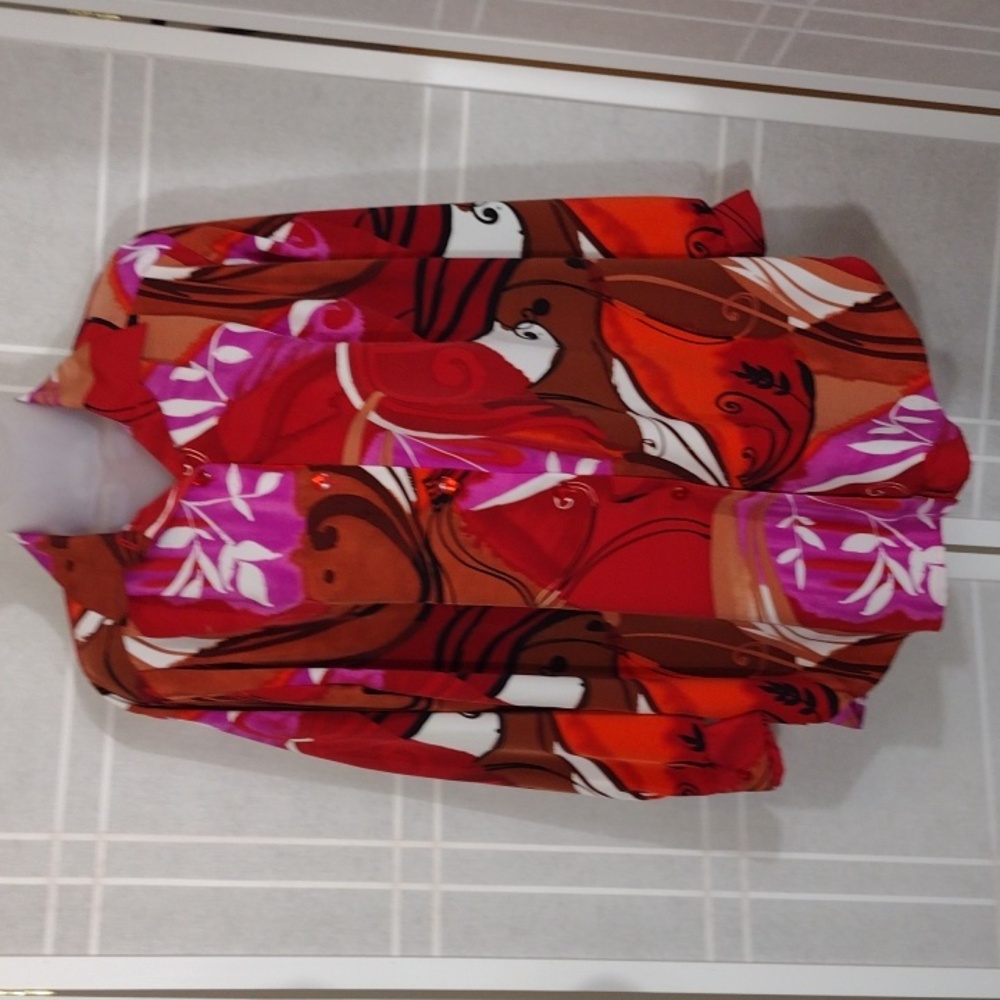 Maggie Sweet button-down blouse tunic.